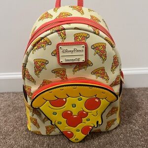 Loungefly Disney Parks Pizza Mini Backpack